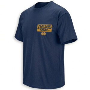 PLAY LIKE A CHAMPION TODAY SHIRT – Notre Dame 2025 CFP Bowl Opt Out Parody Tee F