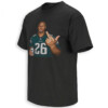 SAQUON BARKLEY MIDDLE FINGER SHIRT – Eagles #26 Beer & Cigarette Meme Tee