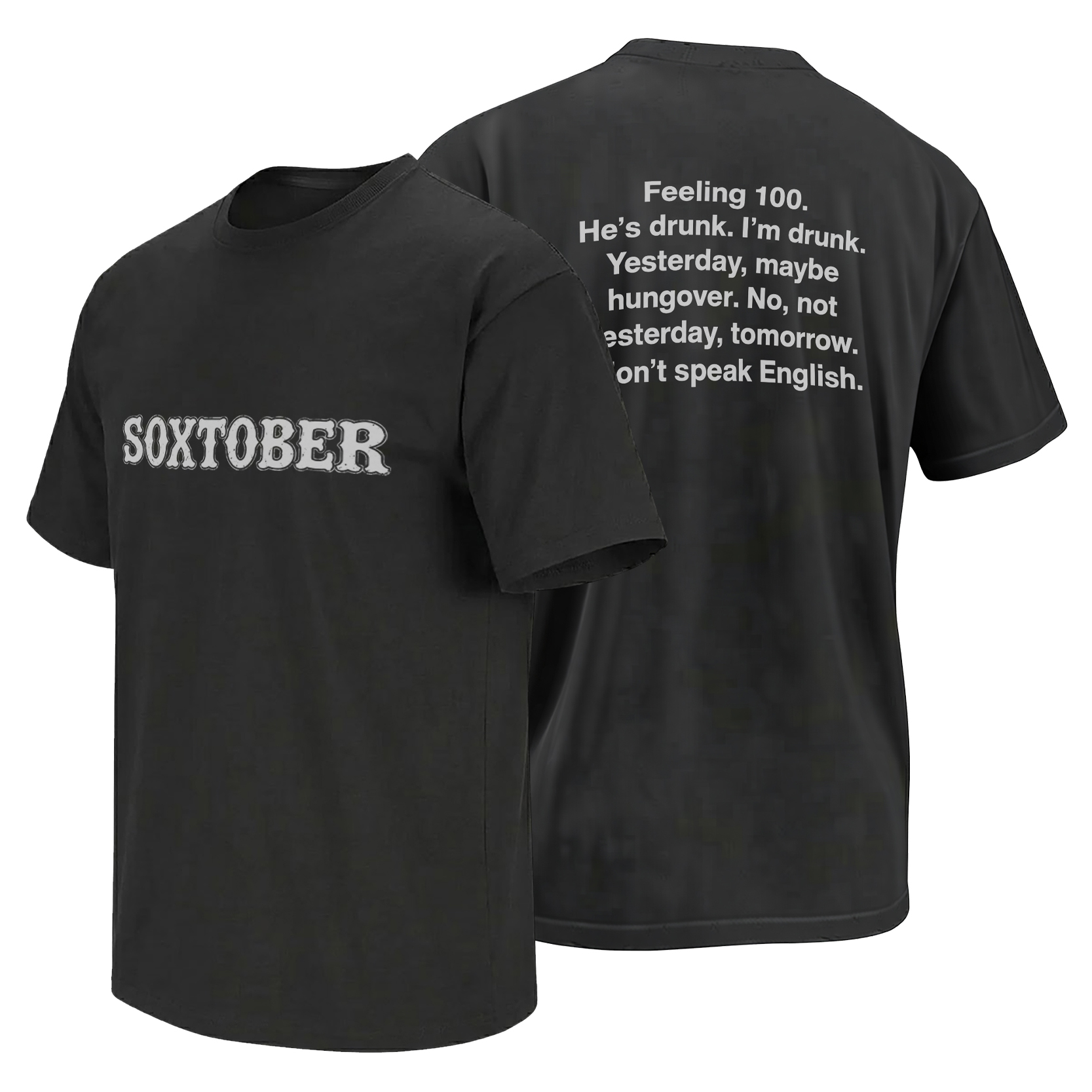 SOXTOBER SHIRT – Munetaka Murakami Viral Clubhouse Quote Tee SOXTOBER SHIRT – Munetaka Murakami Viral Clubhouse Quote Tee
