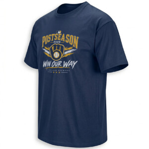 WIN OUR WAY POSTSEASON SHIRT – Milwaukee Brewers 2026 Playoff Tee